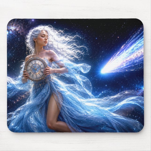 Mystik Woman Mousepad – Galaktisch schön (Frente)