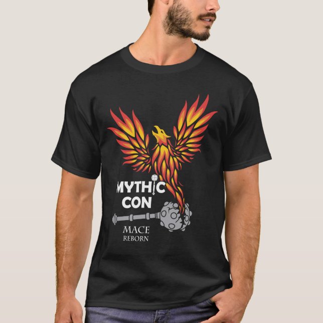 Mythic Con Phoenix clássico T-Shirt (Frente)