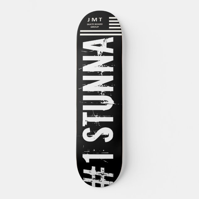 Nº 1 SKATEBOARD STUNNA / skate JMT USA (Frente)