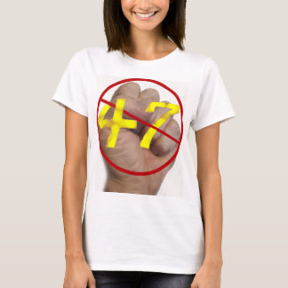 N.º 47 T-shirt feminina