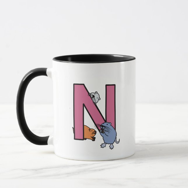 N é para... caneca personalizada (Esquerda)