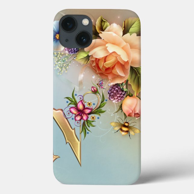 N Monograma iPad Air Case (Verso)