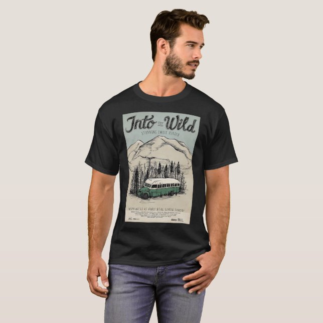 Na arte selvagem do design para o t-shirt (Frente Completa)