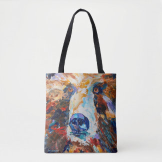 Na Bolsa Tote Olhar do Urso