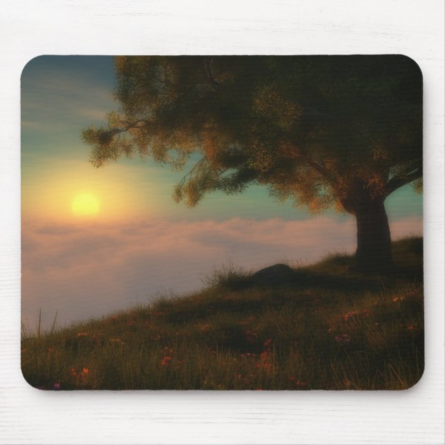 Na borda Mousepad do mundo (Frente)