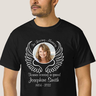 Na Camisa De Memória Adorável Com Modelo De Foto D