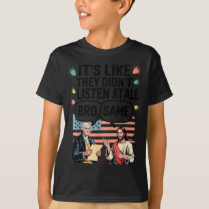 Na Camiseta Vintage Como Não Ouviu Tudo