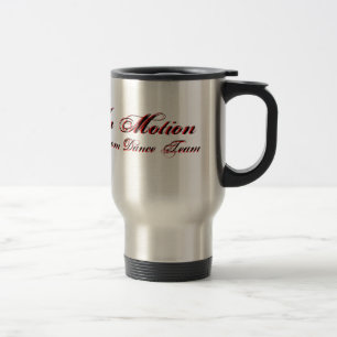Na caneca de viagem do movimento