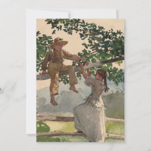 Na cerca   Winslow Homer