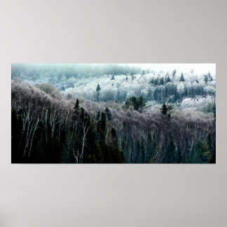 Na Colinas de inverno I Impressão