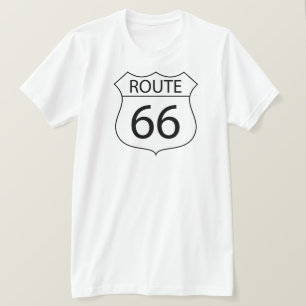 Na estrada novamente - USA T-Shirt -Route66-Custom