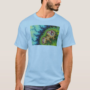 Na Floresta - Camiseta Fractal