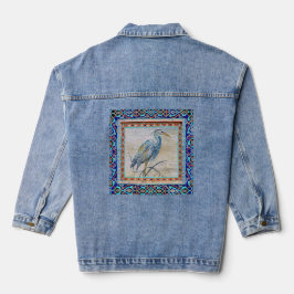 Na Jaqueta de Denim das Beach Women