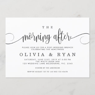 Na manhã seguinte ao convite do almoço