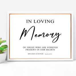 Na memória amorosa Sinal de casamento Poster