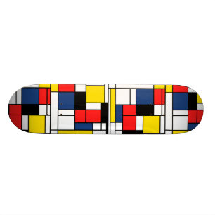 Na memória de Mondrian - plataforma do skate