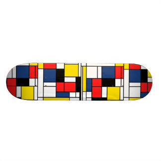 Na memória de Mondrian - plataforma do skate