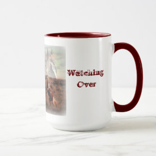 "Na memória do major" caneca