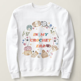Na minha camisa da Era Crochet, CrAfter Mamãe Dom,