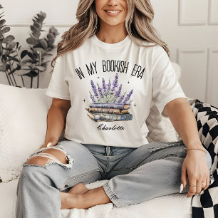 Na Minha Camisa Personalizada da Era Literária par