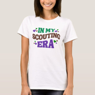 Na minha época de escutas, camiseta para mulheres