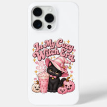 Na Minha Era de Bruxa Aconchegante Rosa Halloween