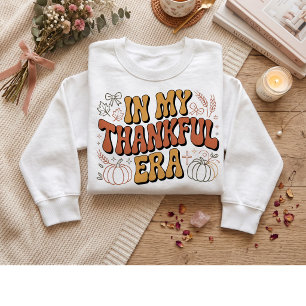 Na minha era de gratidão, design de camiseta de Aç