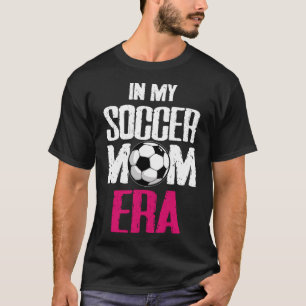 Na Minha Era de Mãe de Futebol Retro Camisa de Mãe