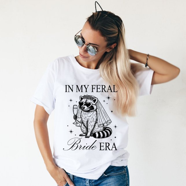 Na Minha Noiva Selvagem Era Camiseta Divertida Via (Criador carregado)