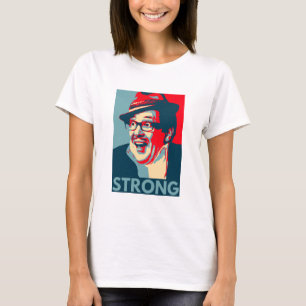 Na moda Arthur Strong - T-shirt feminina