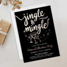 Na moda Black Jingle E Mingtail Script