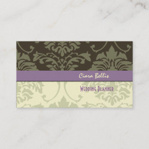 Na moda, cartões de visitas de planejadores de ca