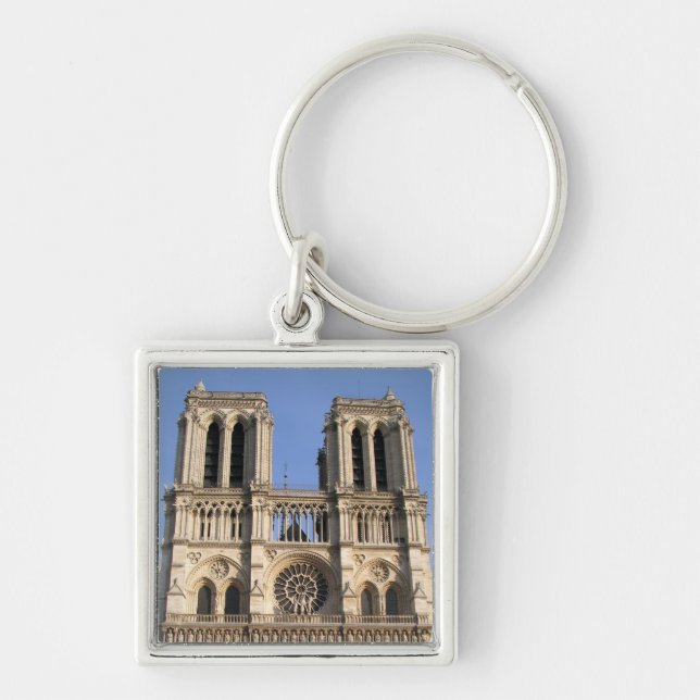 Na moda Chaveiro com Notre Dame de Paris (Frente)