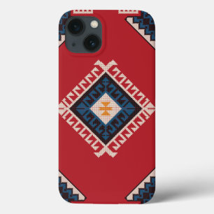 Na moda clássico geométrico de cor gira