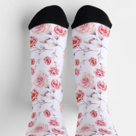 Na moda cor-de-rosa com padrão quic colorido