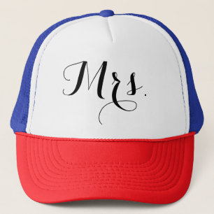 Na moda da Sra. Text Hat - Presente de Boné de Cam