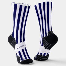 Na moda de Tendência Azul Marinho de Stripes Náuti