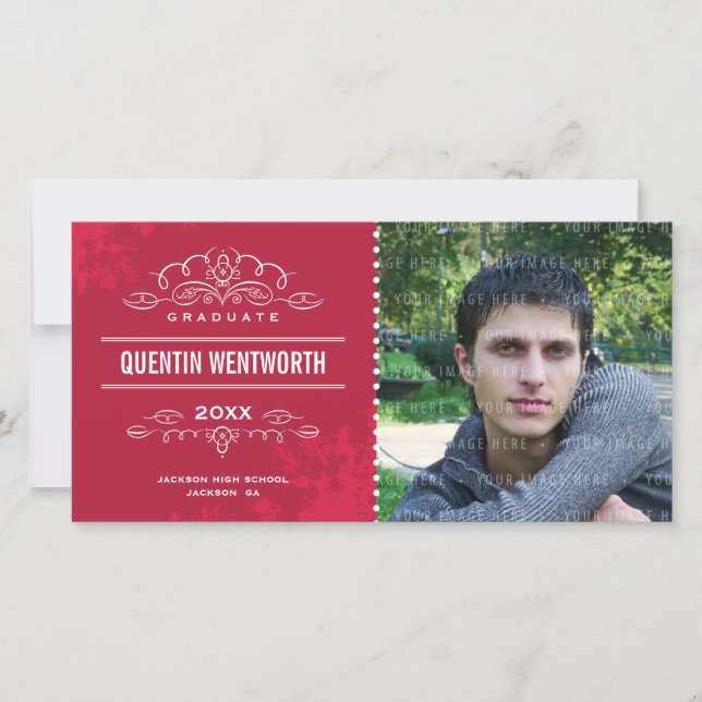 NA MODA FORMANDO CARTÕES DE FOTOS placa formando m (Frente)