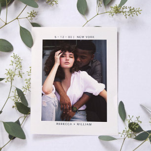 Na moda Foto: Casamento Salvar a Data Convite