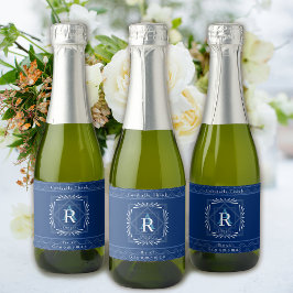 Na moda Frame Marinho Monograma