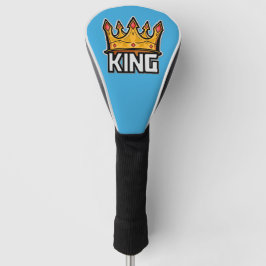 Na moda King Crown Golf Head Cobrir