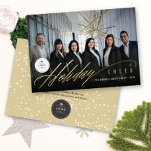 Na moda Modern Holiday Cheer Modern Photo Business