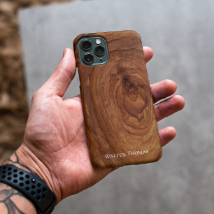 Na moda Modern Wood capas de iphone
