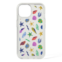Na moda no fundo do Speck marinho