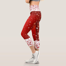Na moda Red Christmas Snowflakes White Comfy Legal