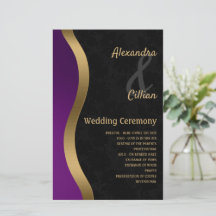 Na moda Roxo e Dourado