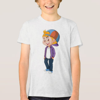 Na moda - T-Shirt Legal de Meninos com Atti