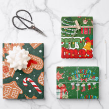 Na moda Wrappers para Férias de Natal