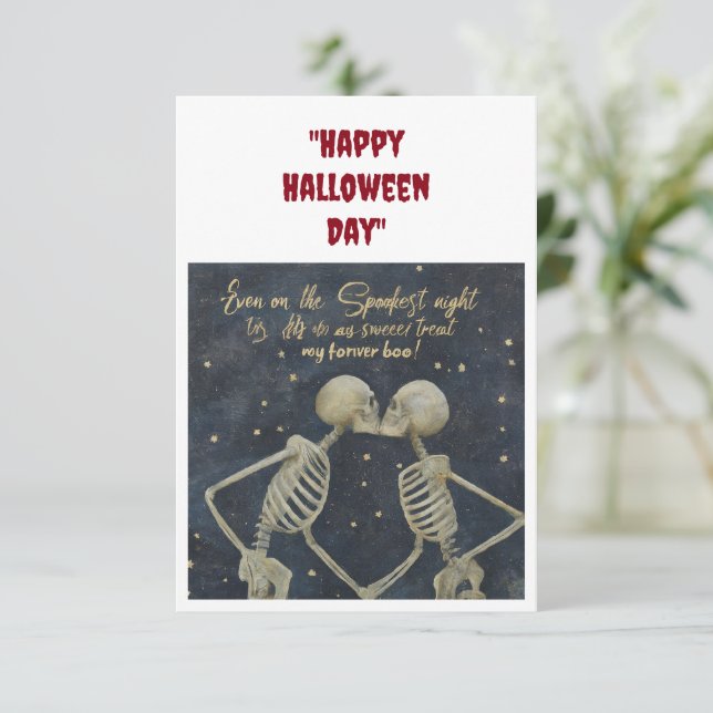 Na noite mais assustadora, seu amor é o meu mais d (Em pé/Frente)