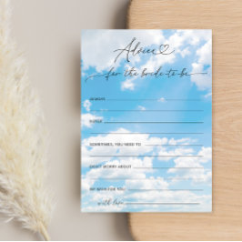 Na nuvem 9 - Conselhos de Chá de panela e Cartões 